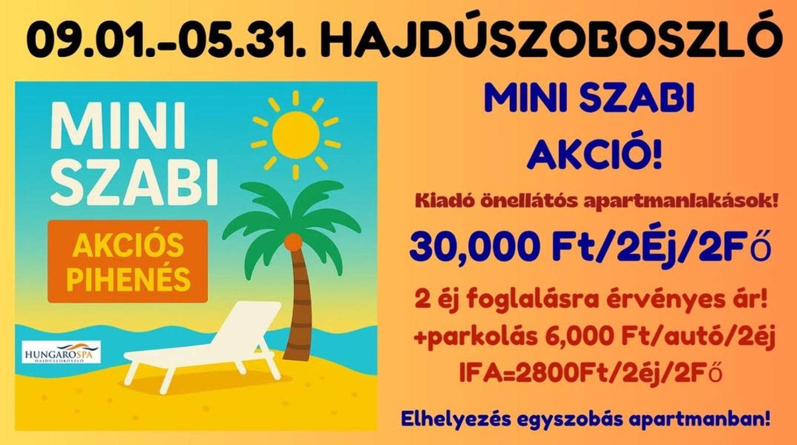 Tilla Apartman Hajdúszoboszló Exterior foto