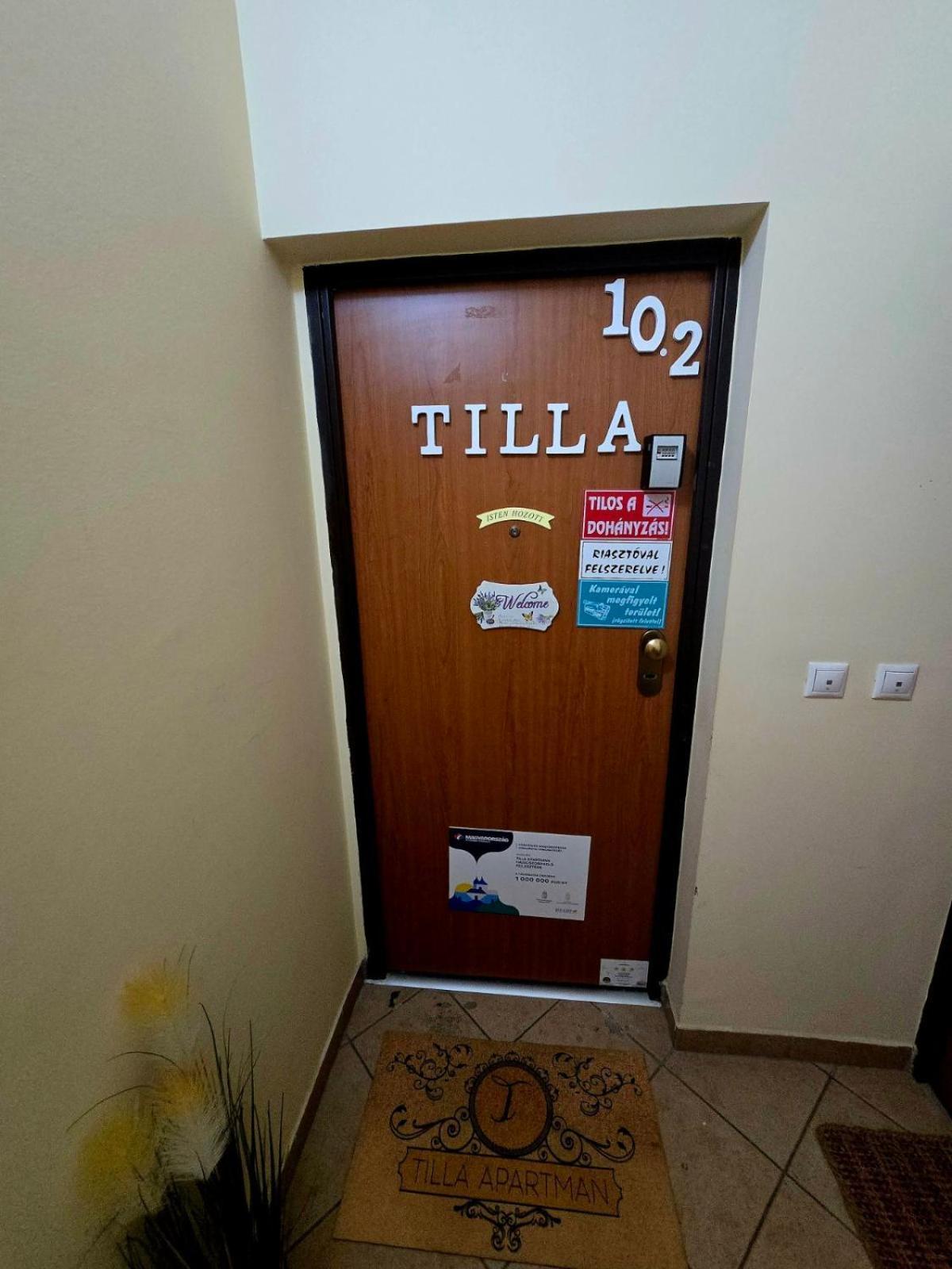 Tilla Apartman Hajdúszoboszló Exterior foto