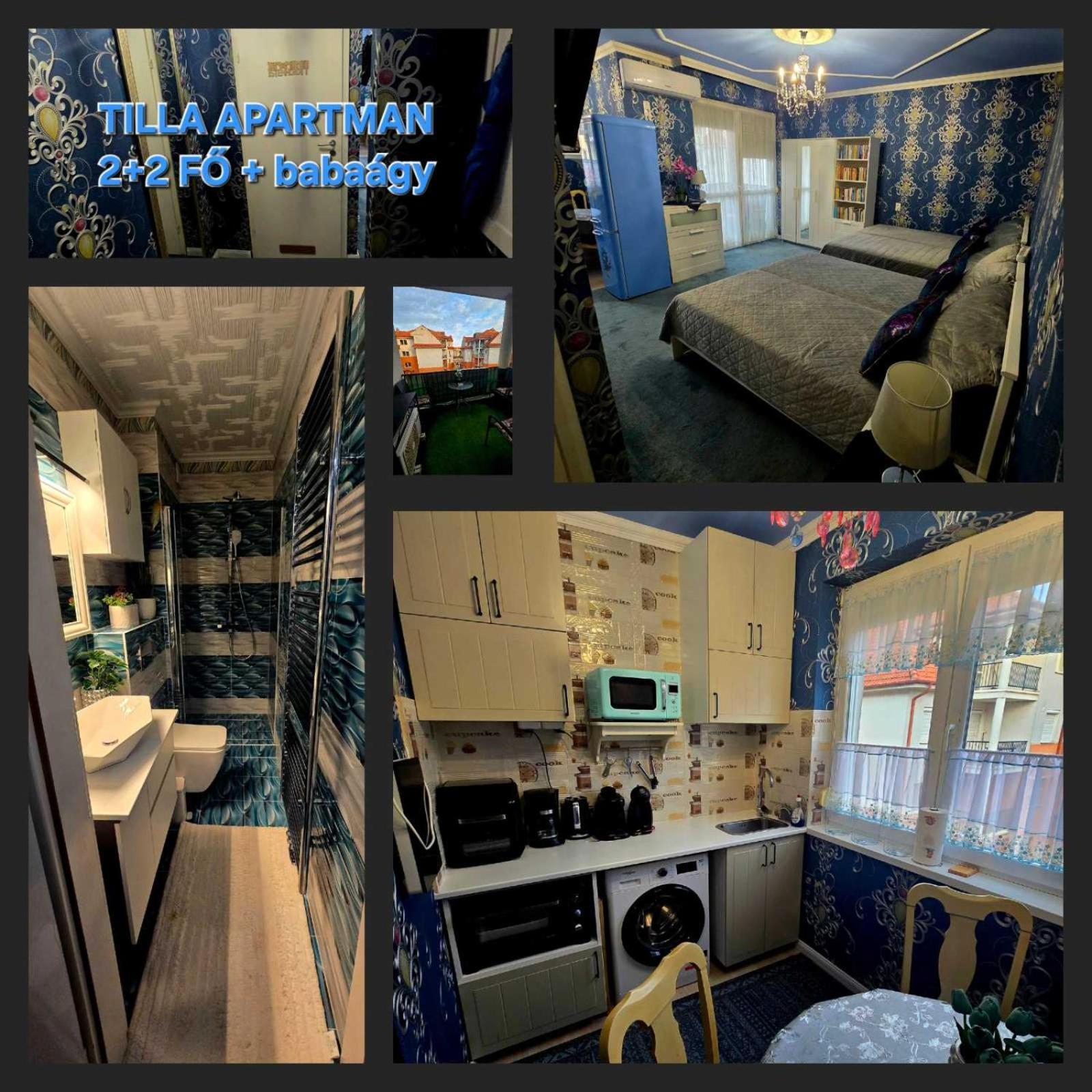 Tilla Apartman Hajdúszoboszló Exterior foto